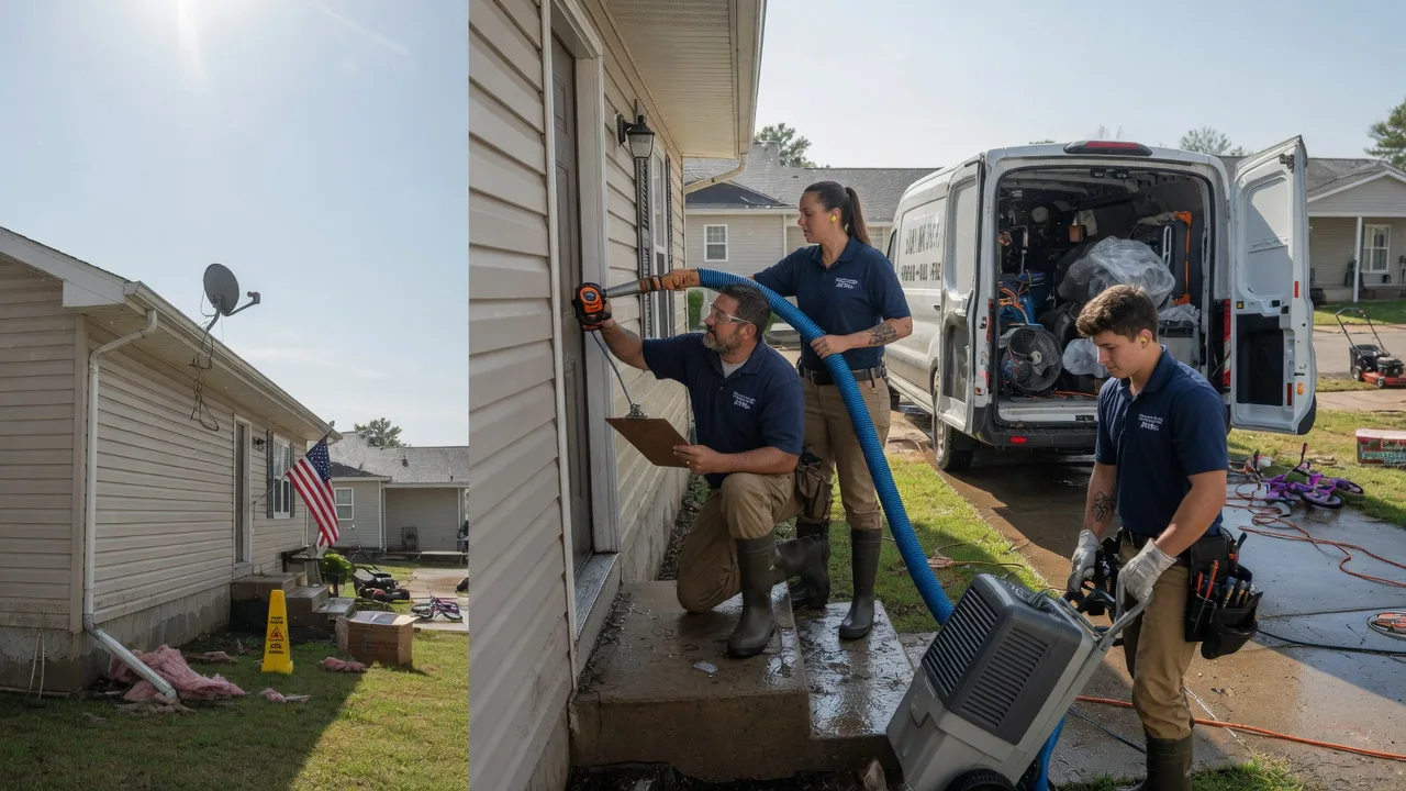 Ceiling Water Damage Restoration in Glasgow, WV near me